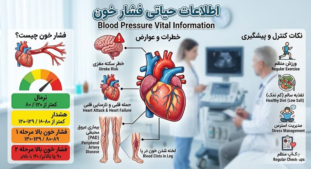 خطرات فشار خون ۲۰