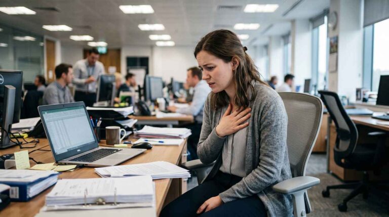 حملات پانیک با درد قفسه سینه