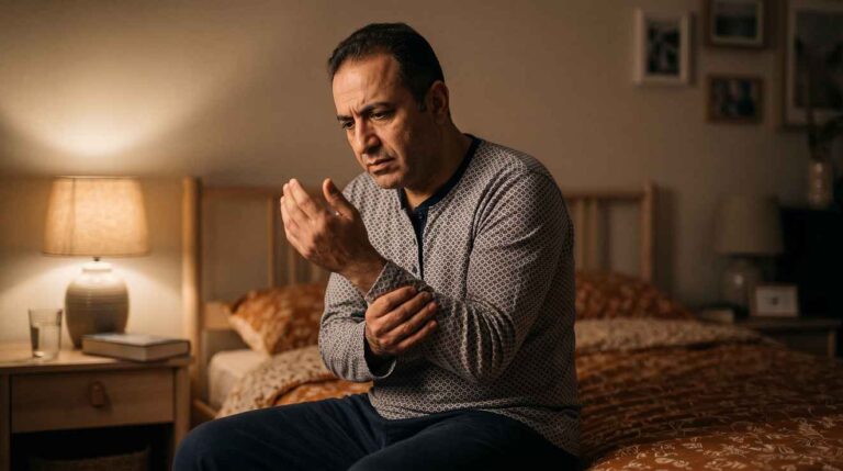 سوزن سوزن شدن دست چپ و بیدار شدن از خواب